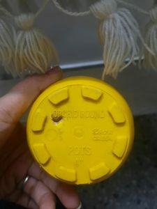 PLANTER (Set of 2) Yellow Color
