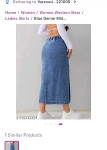 denim skirt