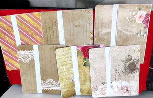 Magnetic Handmade Paper Envelope ✉️ Pack Of 6🆕