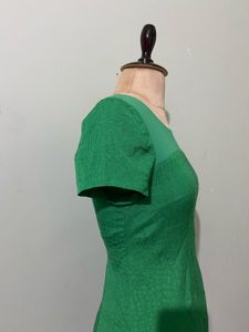 Chic Green Short Sleeve Dress