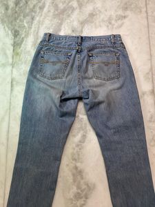 Imported Light Wash Low Rise Denim Jeans