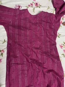 Stylish Pink  Kurta Set