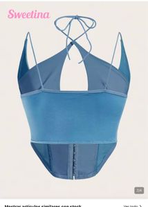 Halter Neck Tie Up Crop Top