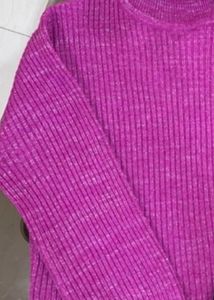 Turtle Neck Pullover For Women