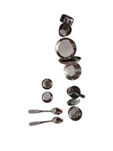 Steel Dinnerware Set