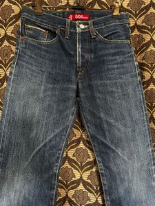 Levi's 501 Blue selvedge Denim Jeans