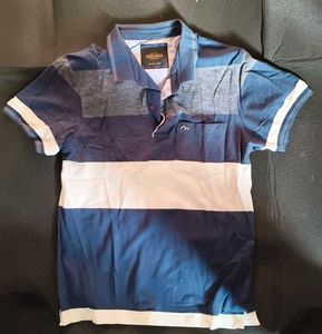 Mudo Jeans Striped Polo Shirt