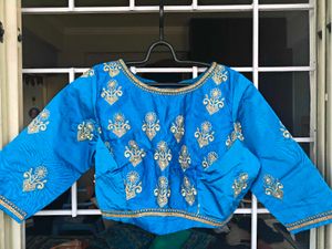 Elegant Blue Lehenga Choli Set