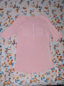 baby pink top