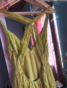 Vibrant Yellow Maxi Dress