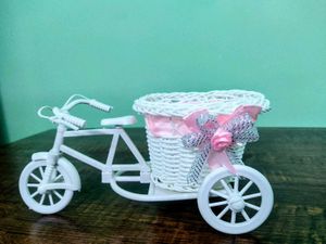 New Decorative Bicycle Flower Basket