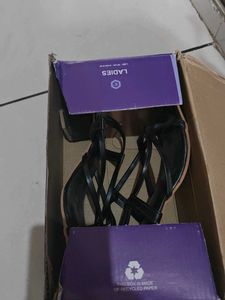 Jade Heels - Black - Size 7