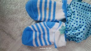 new born  baby's kit🤱&amp;topi&amp;socks