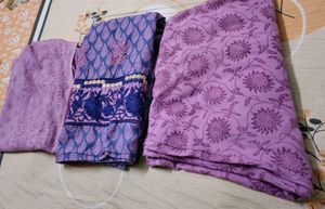 Beautiful Purple Kurta Set
