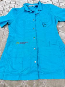 BEVO Exclusive Blue Short Sleeve Button-Up Shirt