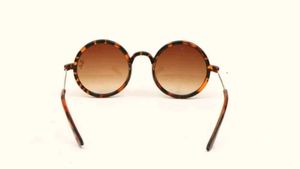 Round Tortoiseshell Sunglasses