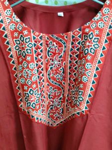 Ajrak 3 piece suit