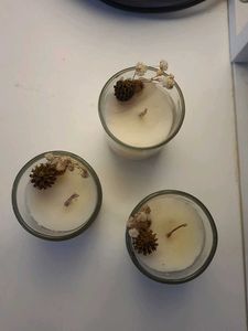 Shot glass Vanilla Scented Candles