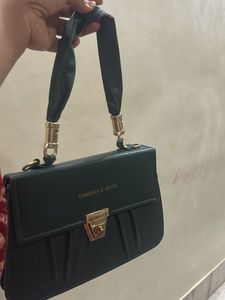 Charles &amp; Keith Green Handbag