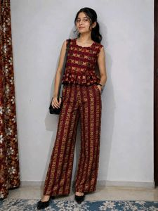 Embroidered co-ord Set