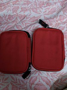 Leaf Red Pouch Set