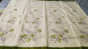 fix rate Floral  cotton Print Saree without blouse