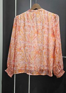 Stylish Ruffled Blouse - New with Tags!
