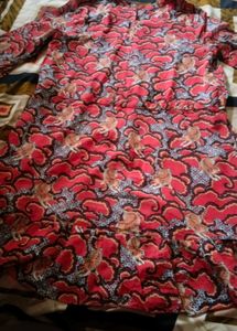 Vibrant Tiger Print Button-Up Shirt