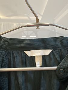 Elegant Green Satin Blouse