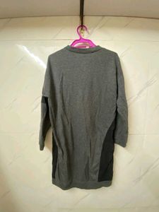Black Long Tshirt Dress
