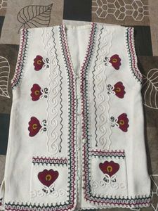 Embroidered Ethnic Vest