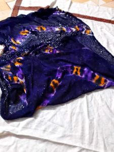 Embellished Purple Dupatta