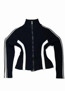 y2k sporty jacket. Two side zipped
