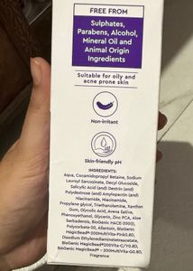 Venusia Acne Facewash - Sebum Control