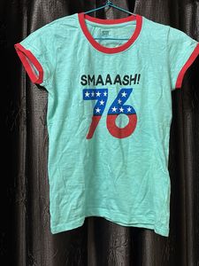 Cool Mint "SMAAASH! 76" Graphic Tee