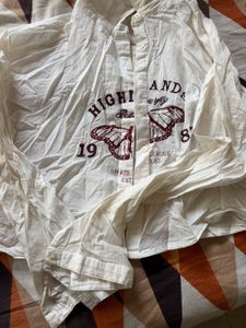 Combo sale there. brown&amp;white shirt