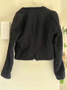 Black Cropped Jacket