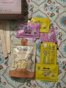 Waxing Kit with Heater &amp; Supplies