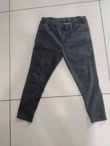 Gray Denim Jeggings