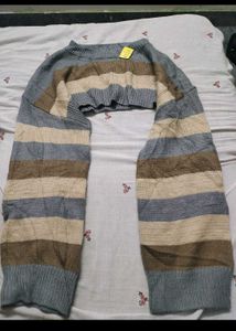 Striped Cropped Sweater