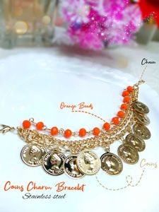 🍒Coins Charm Bracelet🍒