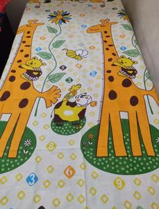 Home Sizzler Brand Single Bedsheet With 1 P Cover