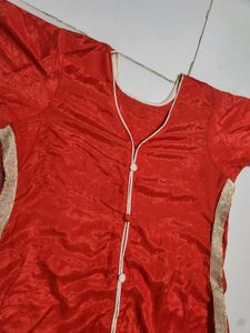 Vibrant Red Suit