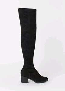 H&M Thigh High Suede Boots