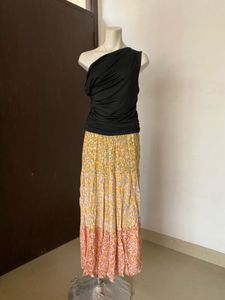 Floral Maxi Skirt Set