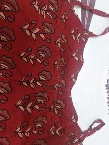 Boho Floral Print Blouse