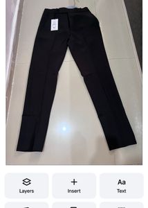 Men's Black Formal pant new wdt tag