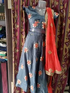 Floral Lehenga Choli Set