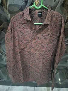 Men's Floral Print Full Sleeve Shirt