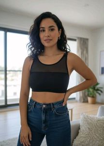 🖤Lace &amp; Mesh Designer Racerback Bralette🖤